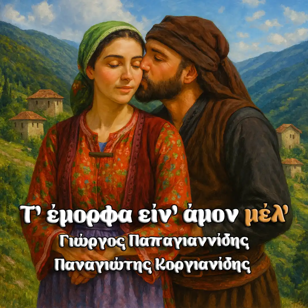 Τ’ έμορφα είν’ άμον μέλ’